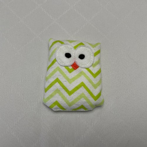 Green Chevron Ouchie Owl