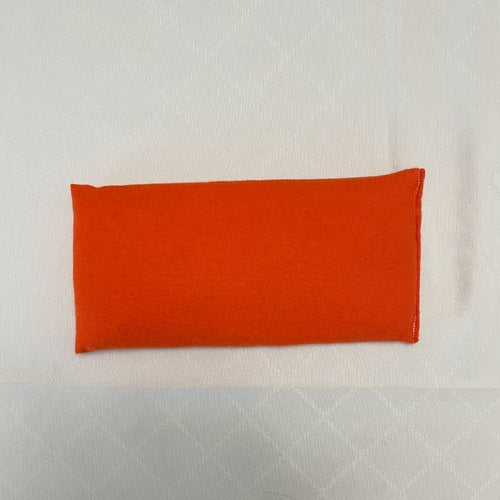 Orange Reusable Rice Pack - Hot or Cold Therapy