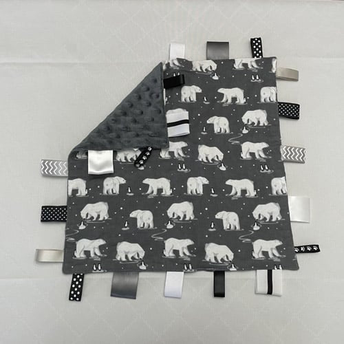 Polar Plunge Sensory Tag Blanket