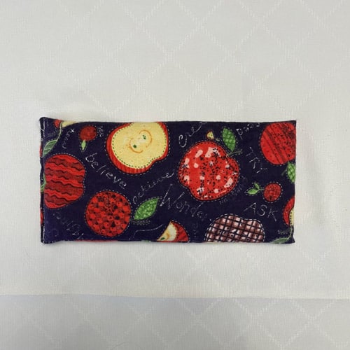 Reusable Rice Pack - Hot or Cold Therapy - Apples