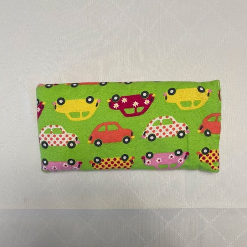 Reusable Rice Pack - Hot or Cold Therapy - Colorful Cars