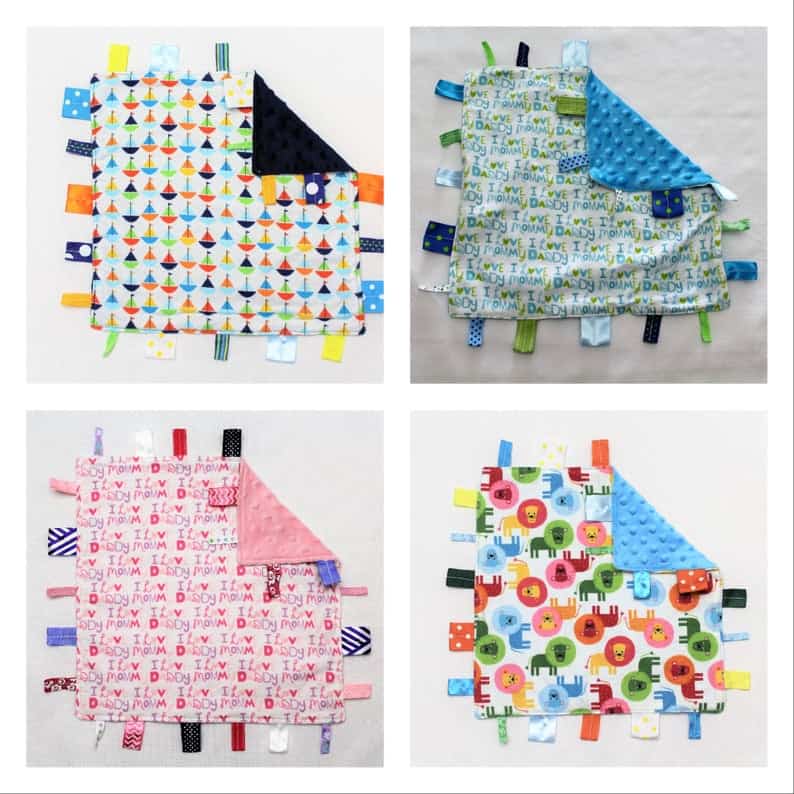 Sensory Tag Blanket - Made to Order