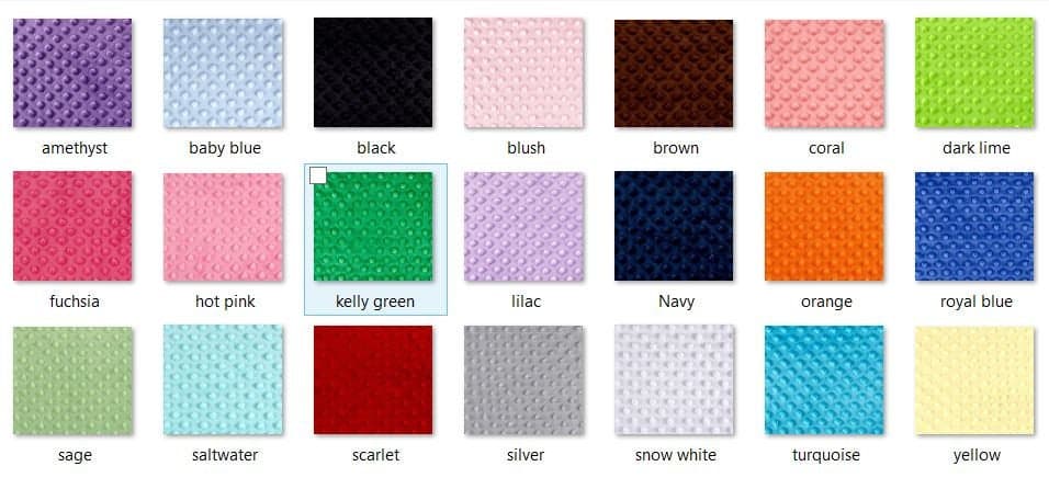 Sensory Tag Blanket - Made to Order