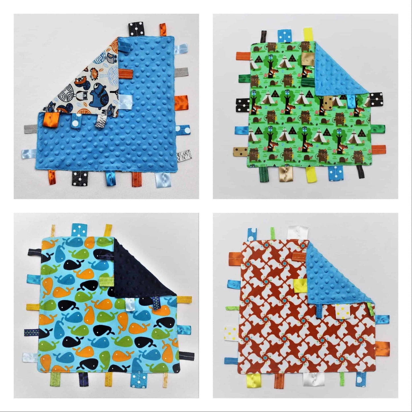 Sensory Tag Blanket - Made to Order