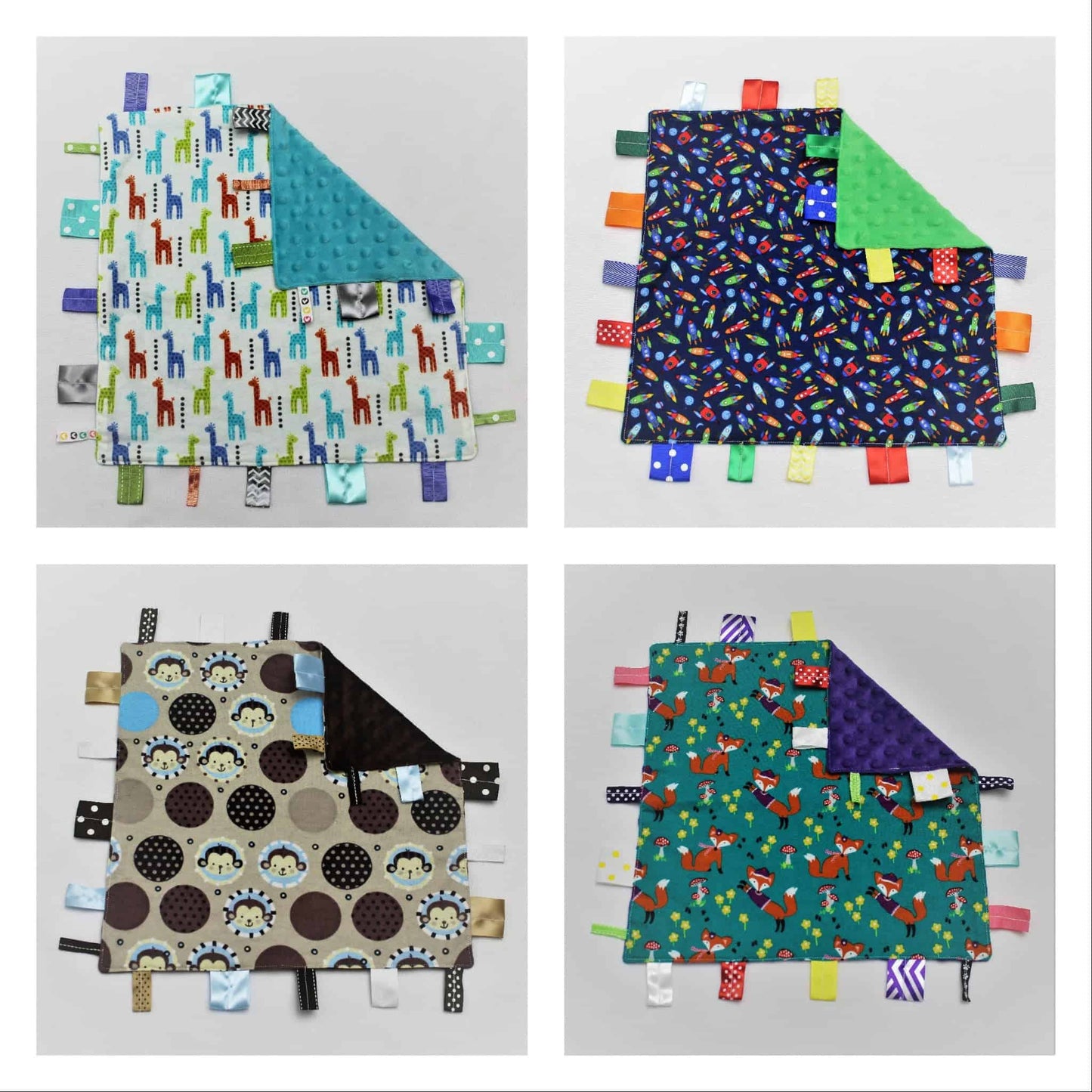 Sensory Tag Blanket - Made to Order