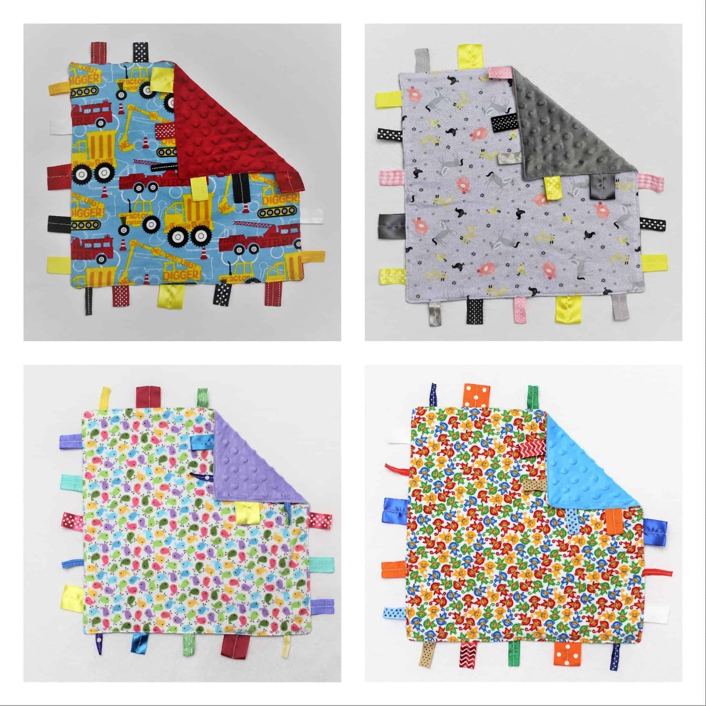 Sensory Tag Blanket - Made to Order
