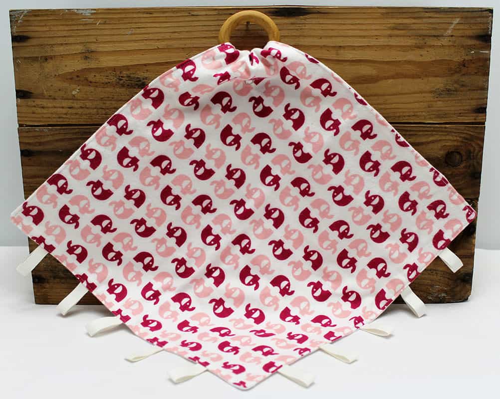 Certified Organic Baby Teething Blanket - Made to Order