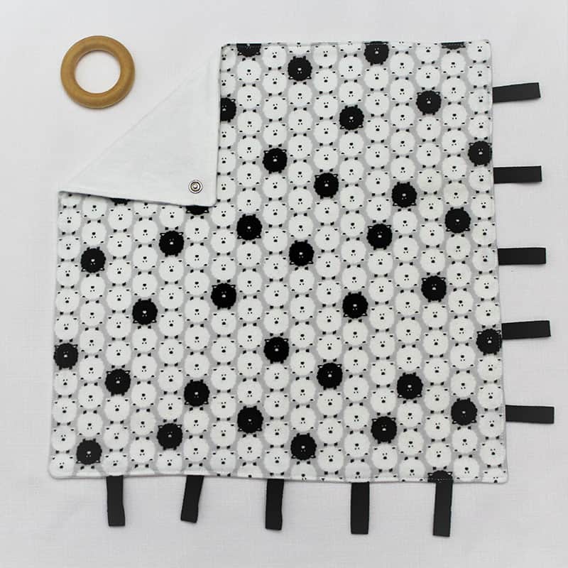 Certified Organic Baby Teething Blanket - Made to Order