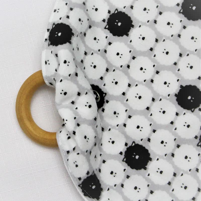 Certified Organic Baby Teething Blanket - Made to Order