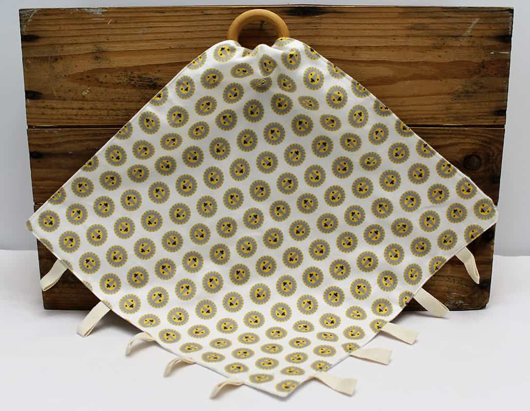 Certified Organic Baby Teething Blanket - Made to Order
