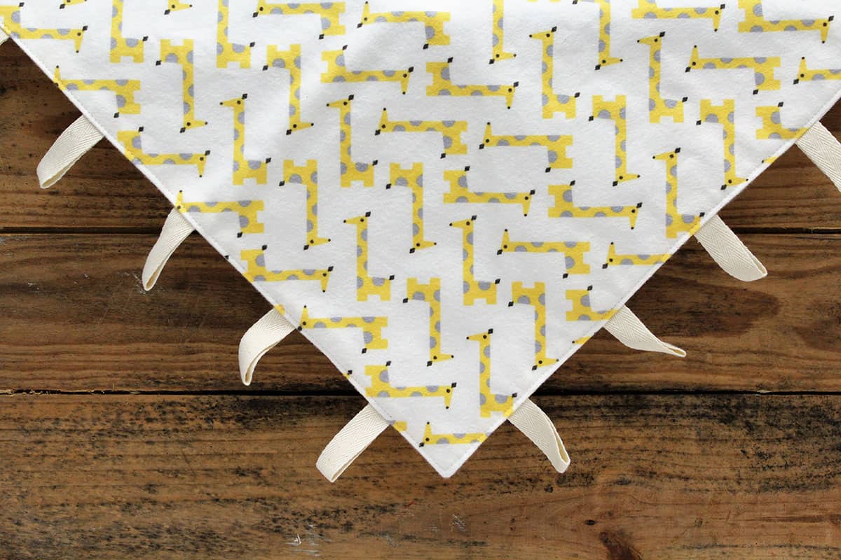 Certified Organic Baby Teething Blanket - Made to Order