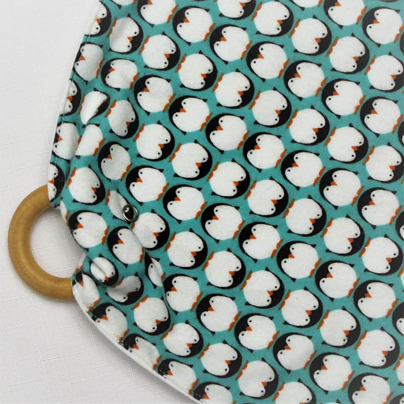 Certified Organic Baby Teething Blanket - Made to Order