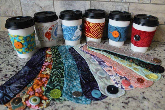 Reusable Coffee Cup Sleeves - Made to Order
