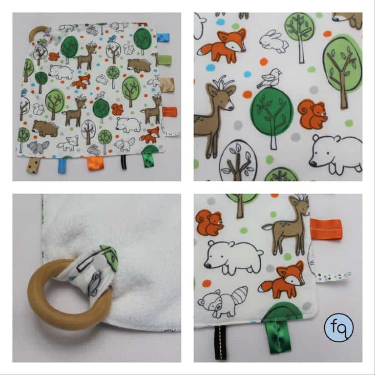 Baby Teething Blanket - Made to Order