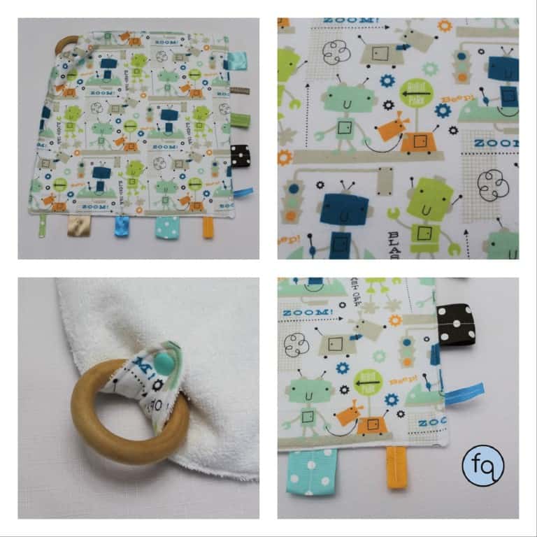 Baby Teething Blanket - Made to Order