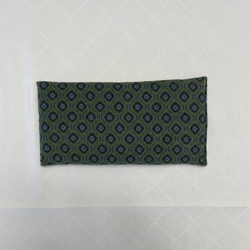 Green/Blue Flowers Reusable Rice Pack - Hot or Cold Therapy