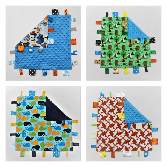 Sensory Tag Blanket - Made to Order